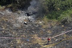 Dos muertos al estrellarse un ultraligero en Milagro, Navarra