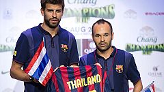 Pique: "Cesc se quedará porque su sueño siempre ha sido jugar en el Barça"
