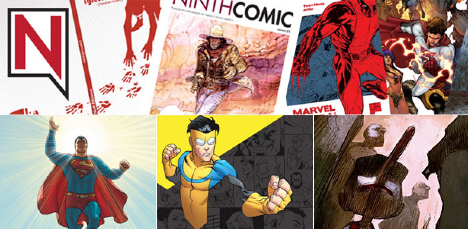 Diversas publicaciones de Ninth Ediciones