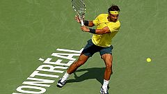 Nadal regresa con un sólido triunfo sobre Levine