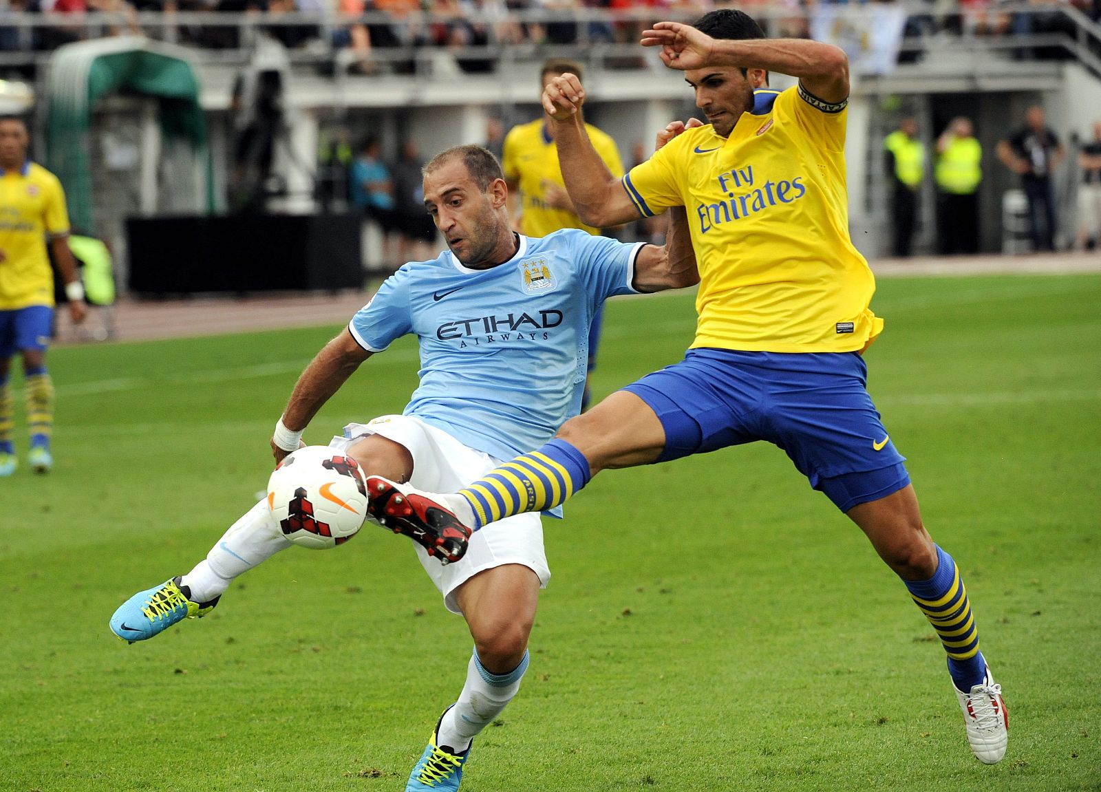 El Arsenal se ha impuesto al Manchester City en el último amistoso de pretemporada.