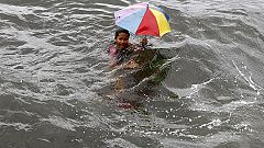 El tifón 'Utor' deja un muerto y varios desaparecidos al tocar tierra en Filipinas