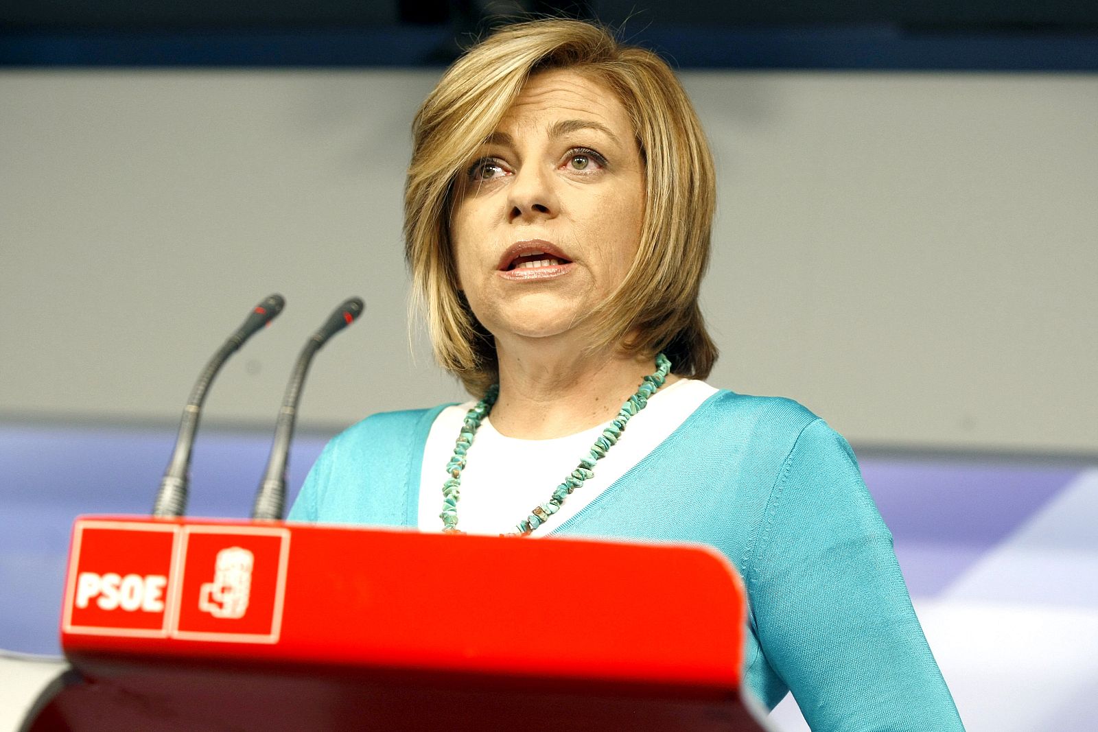 La vicesecretaria general del PSOE, Elena Valenciano