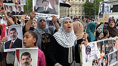 El Ejército y la presión de los 'comités populares' asfixian las marchas de los islamistas en Egipto