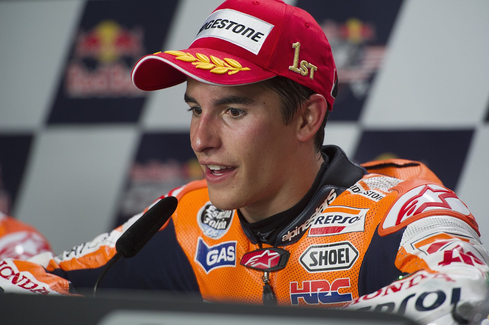 El piloto español de MotoGP Marc Márquez