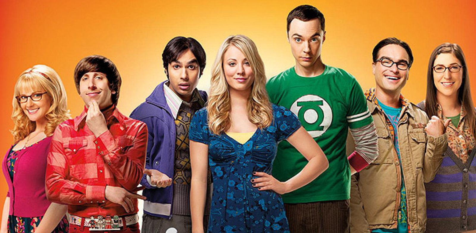 Los protagonistas de 'The Big Bang Theory'