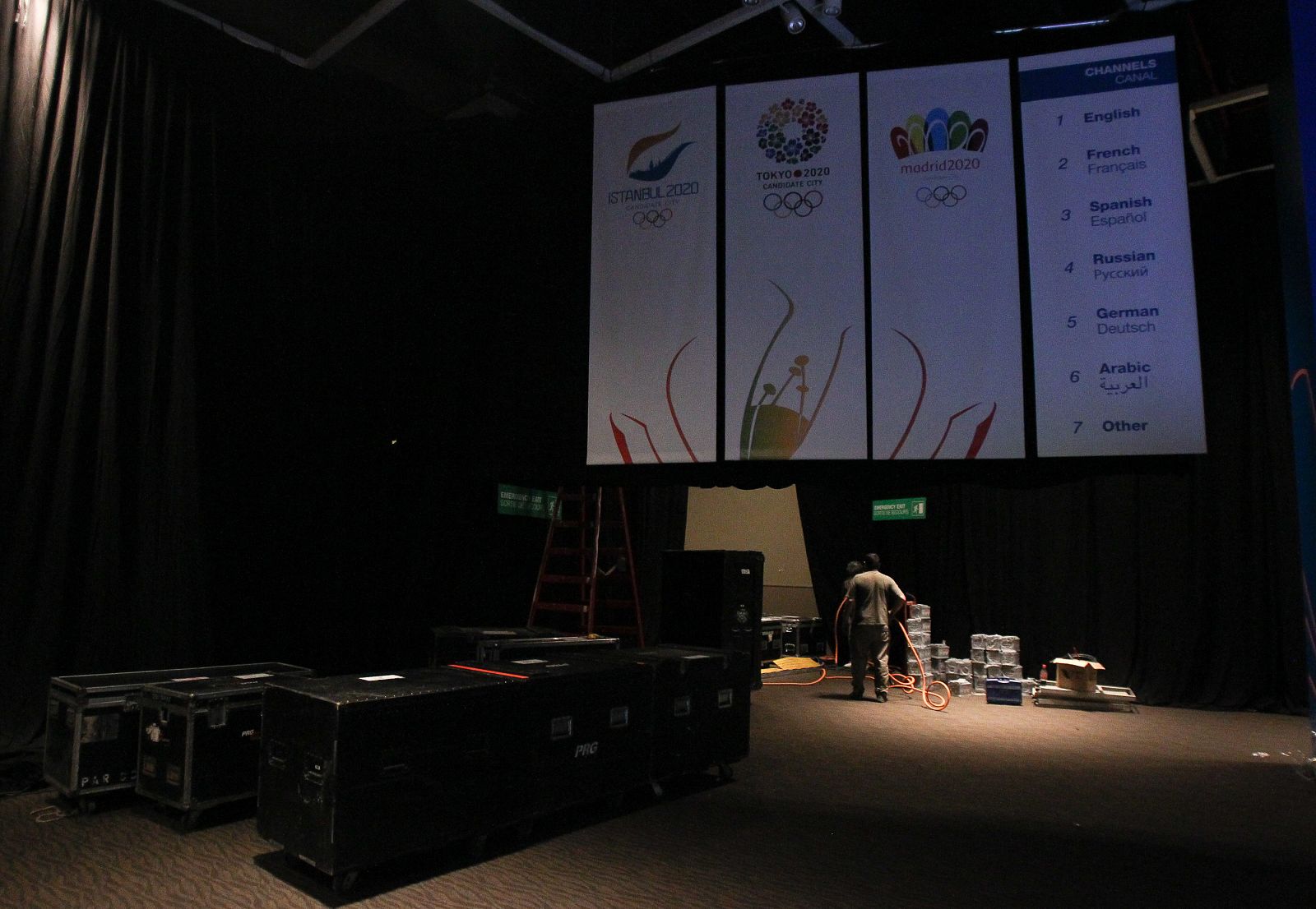 PREPARATIVOS PARA LA 125 SESIÓN DEL COI EN BUENOS AIRES