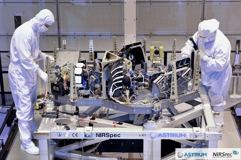 La ESA entrega a la NASA su segundo instrumento para el telescopio James Webb