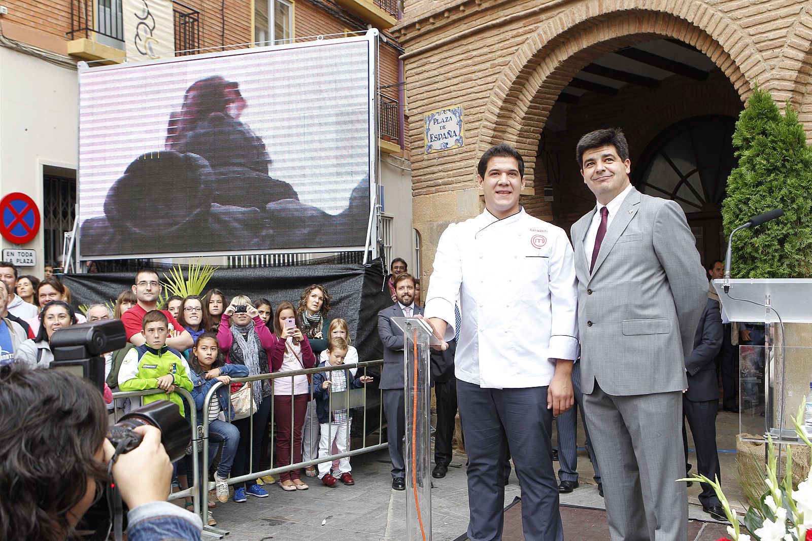 Juan Manuel, invitado de honor en la Fiesta de la Vendimia de Cariñena