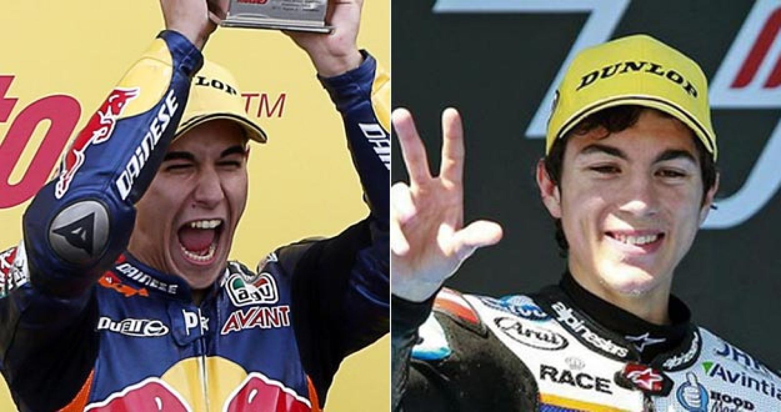 Luis Salom y Maverick Viñales correrán en Moto2 en 2014.
