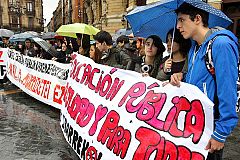 La Plataforma por la Escuela Pública convoca una segunda huelga general el 24 de octubre