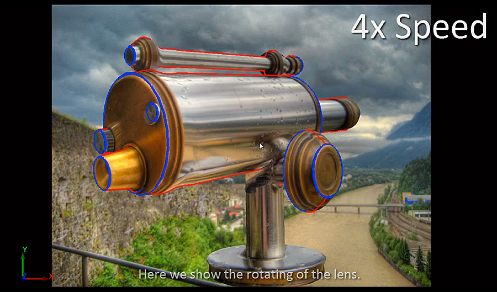 Tecnología para convertir las fotos en 3-D