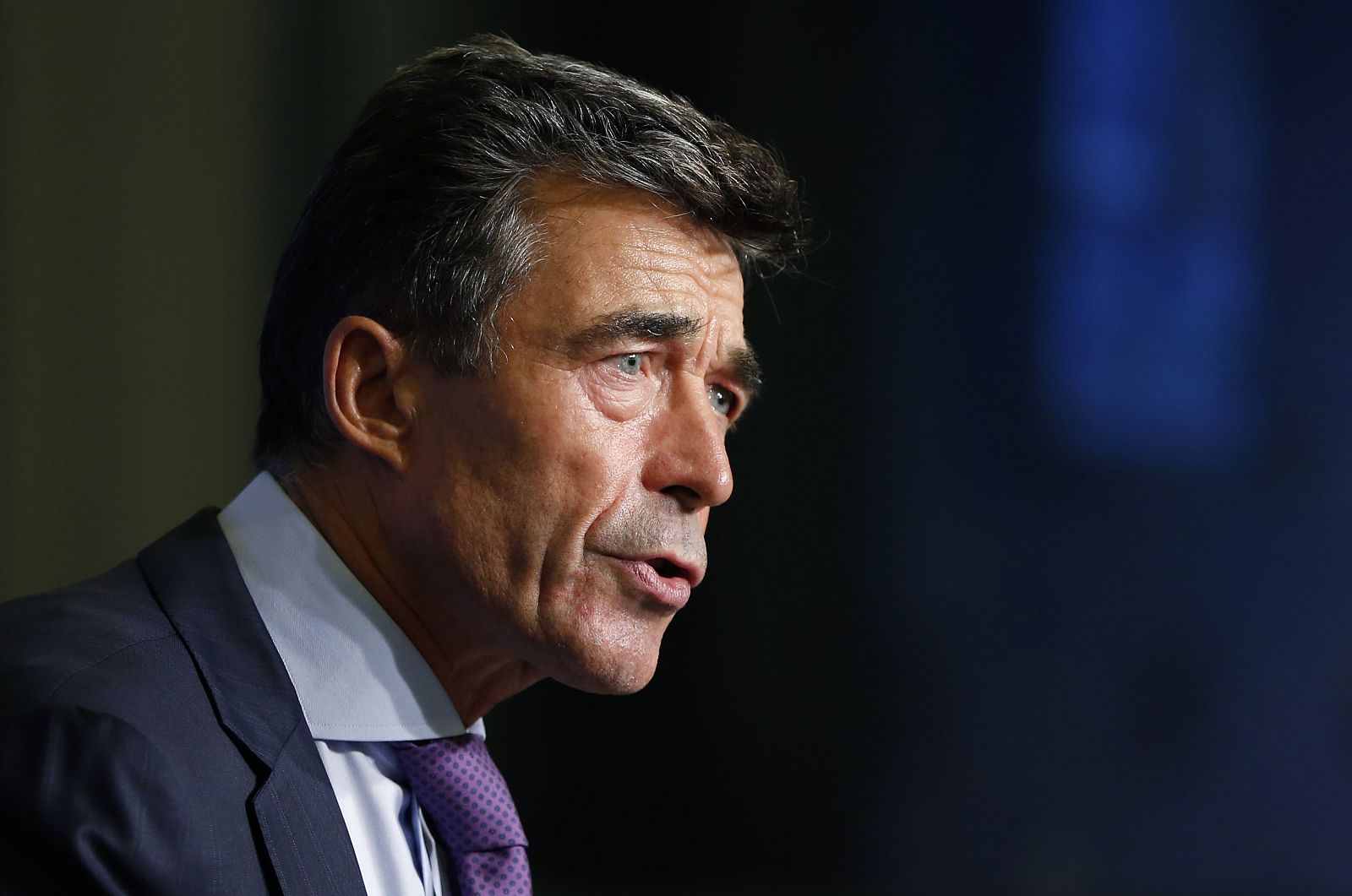 El secretario general de la OTAN, Anders Fogh Rasmussen.