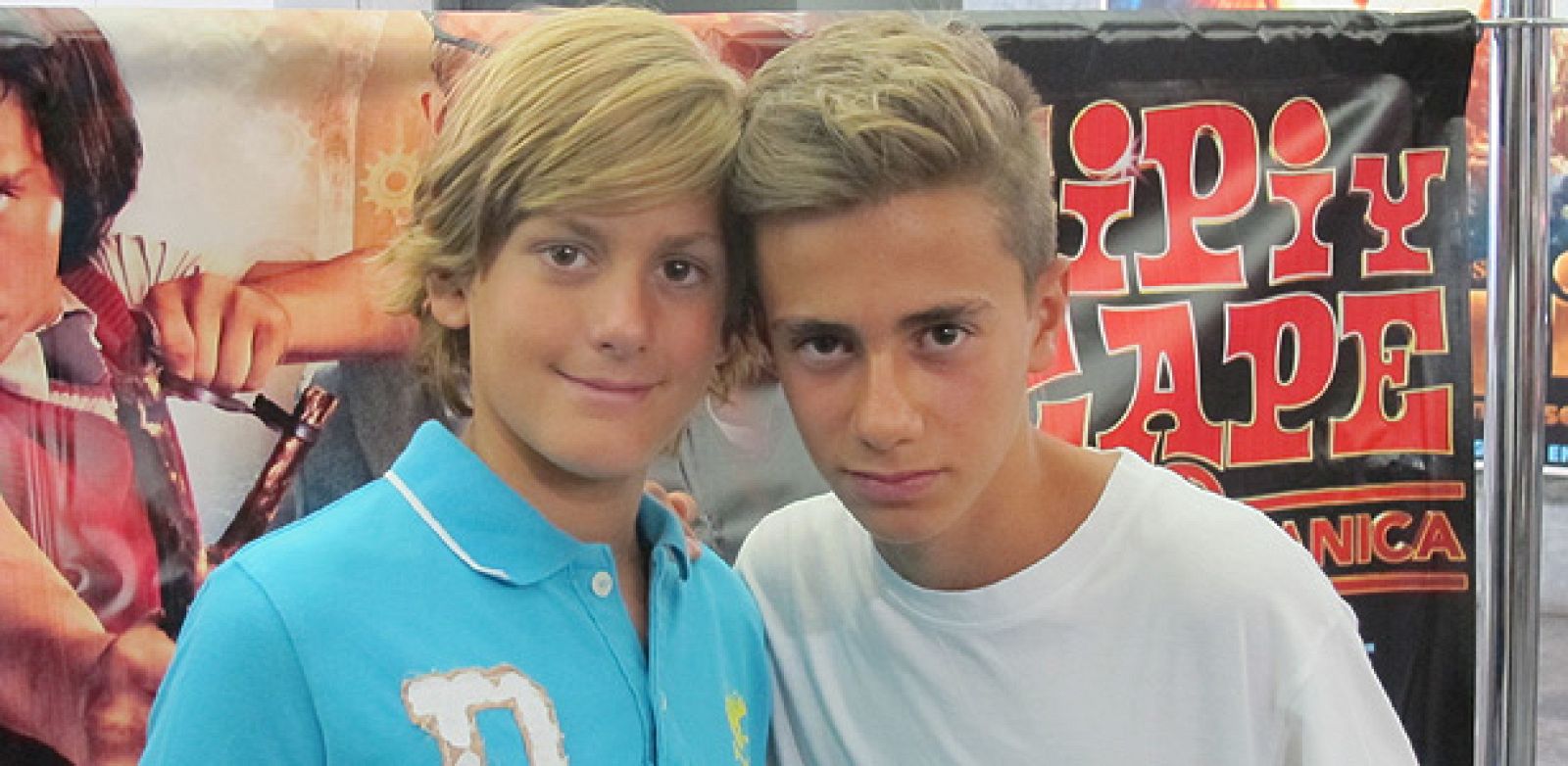 Raúl Rivas (Zipi) y Daniel Cerezo (Zape)