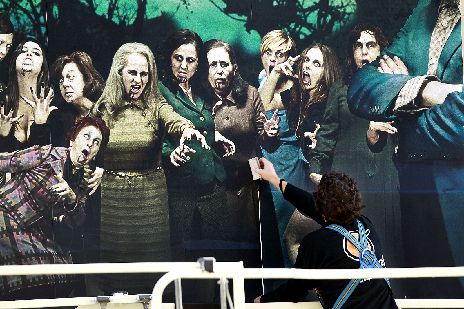 PREPARATIVOS FESTIVAL DE CINE SAN SEBASTIÁN