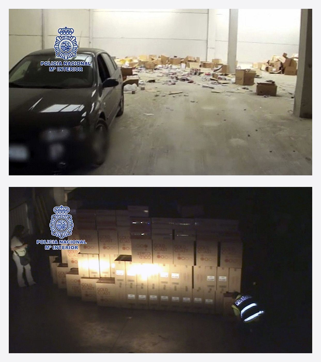 RECUPERAN 420.000 CAJETILLAS DE TABACO PROCEDENTES DE ROBOS A TRANSPORTISTAS