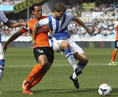 La Real Sociedad y el Málaga firman tablas en Anoeta y no cumplen con las expectativas