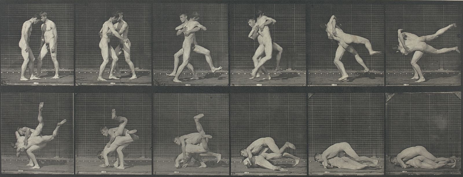 06-muybridge lutte-de-deux-hommes-nus