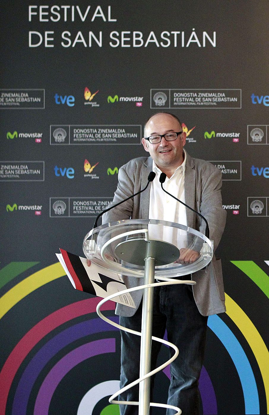 José Luis Rebordinos, en la presentación de la 61 edición.