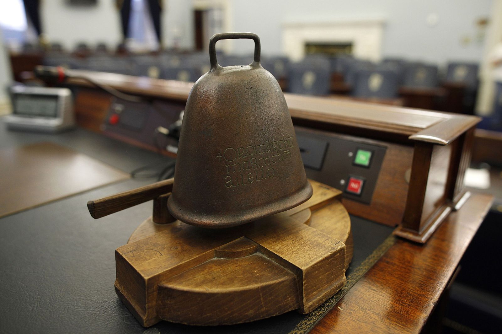 Imagen del interior del senado de Irlanda