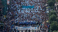 Miles de personas apoyan en Bilbao al colectivo de presos de ETA