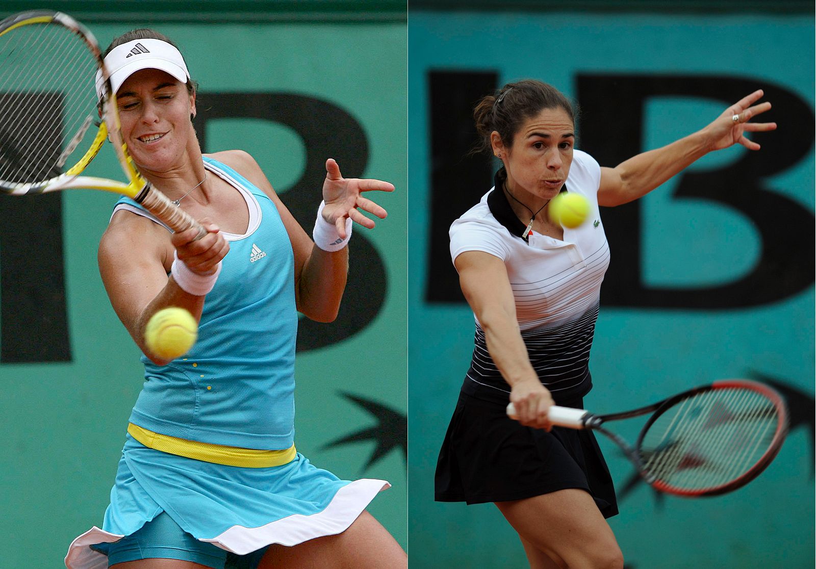La pareja española formada po Anabel Medina y Vivi Ruano dan la sorpresa y pasan a la final del Roland Garros.