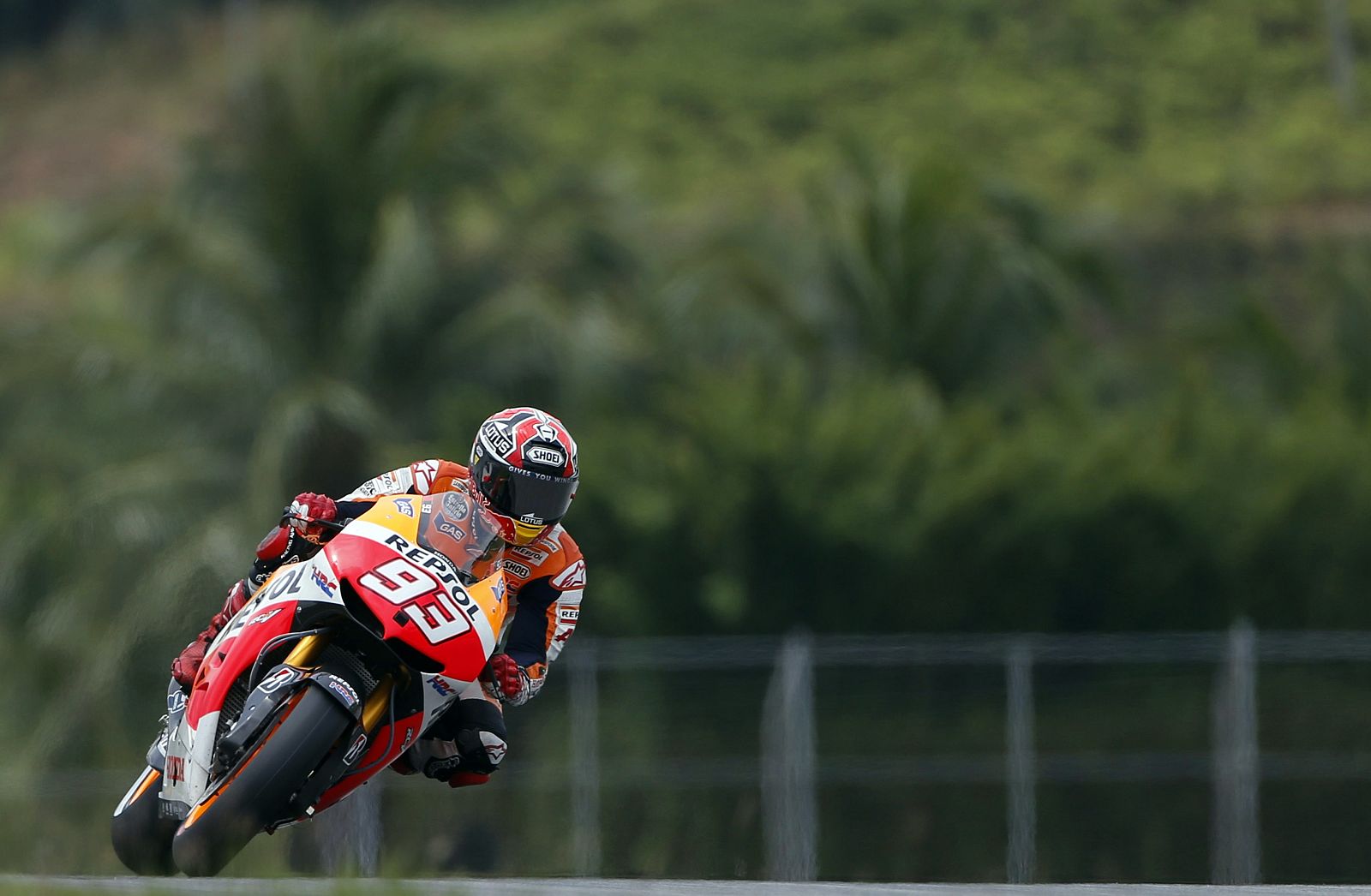 Marc Márquez, en el GP de Malasia