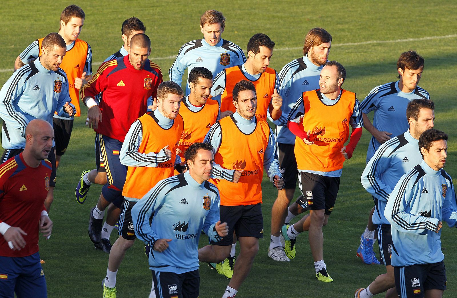 ENTRENAMIENTO SELECCIÓN ESPAÑOLA