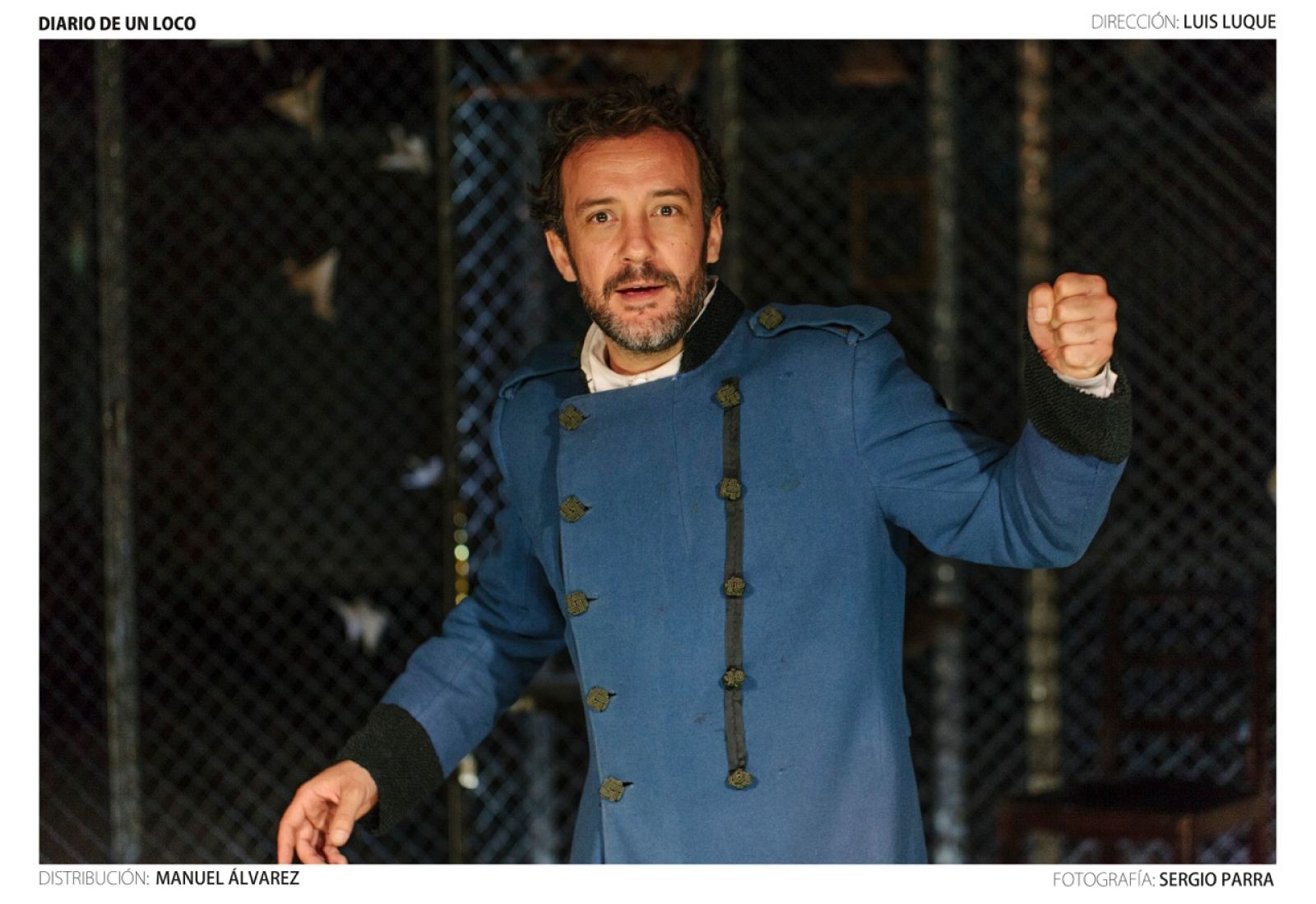 Bajo la dirección de Luis Luque, José Luis García Pérez encarna a un funcionario zarista recluido en un manicomio.