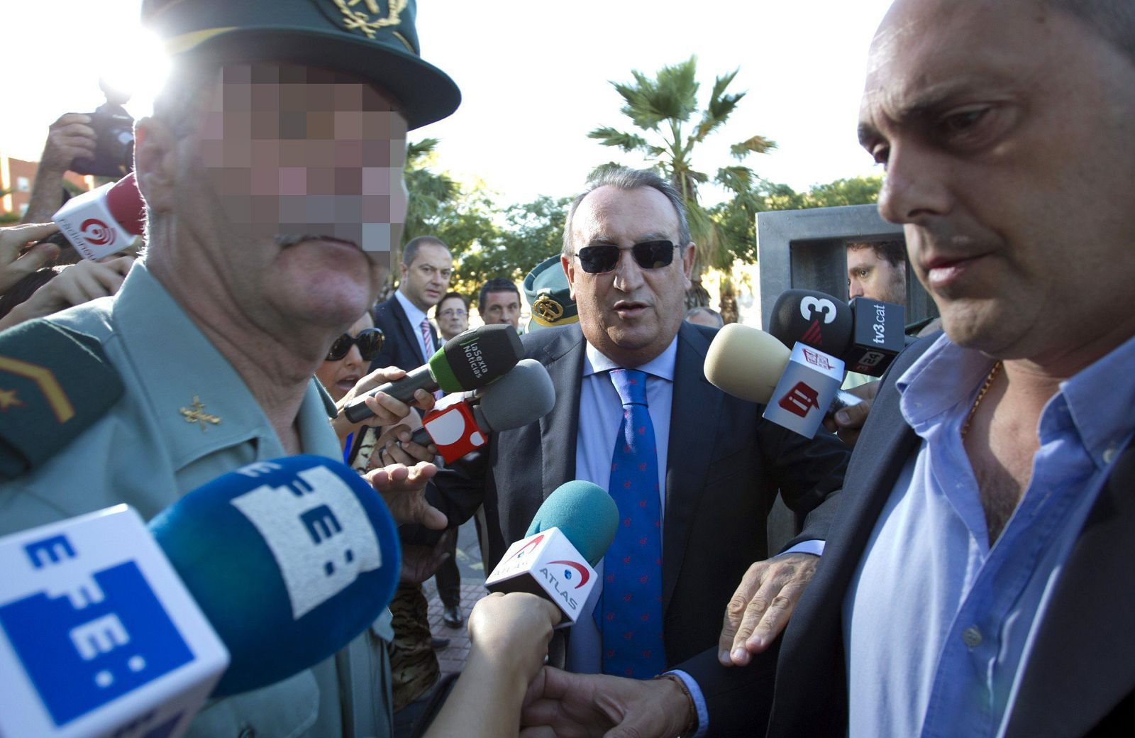 Carlos Fabra llega a la Audiencia de Castellón para ser juzgado