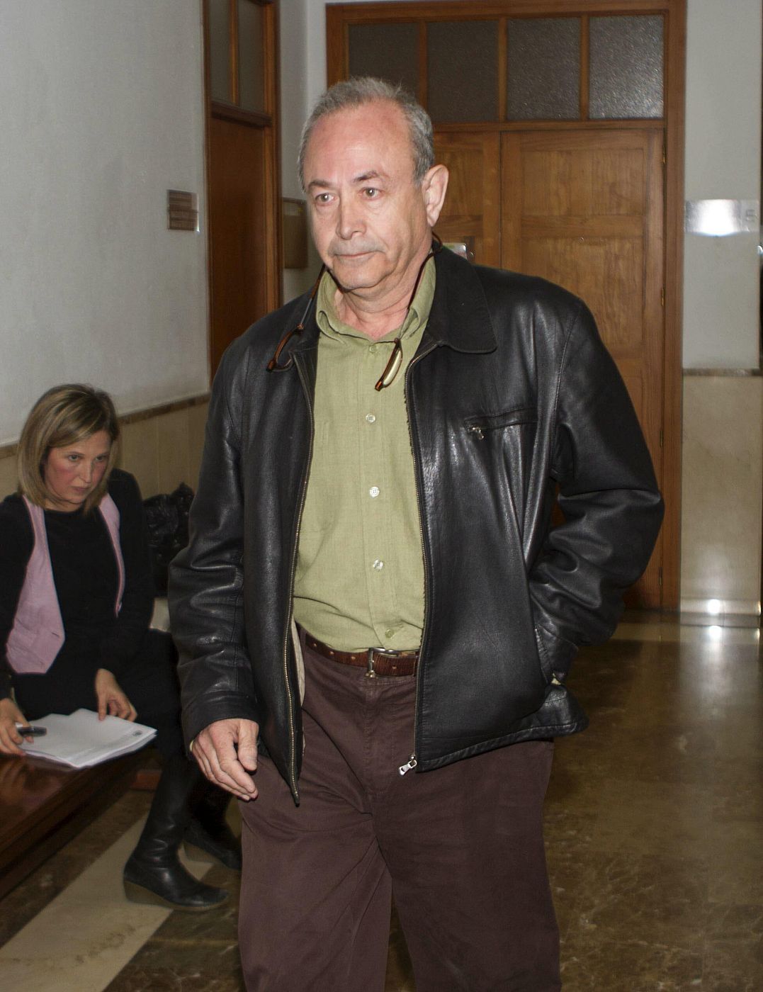 El juez Castro en los juzgados de Palma de Mallorca