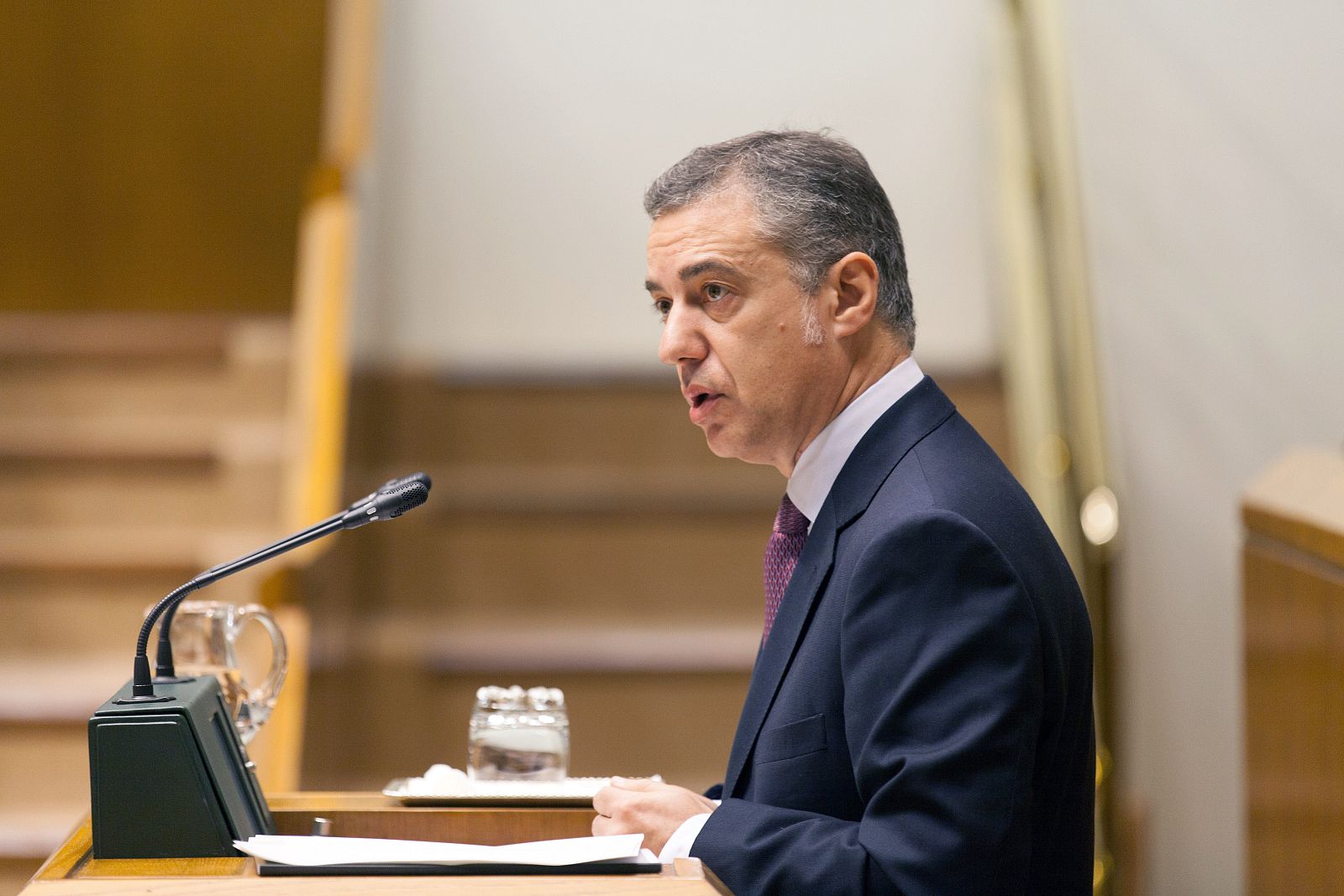 Pleno del Parlamento vasco en el que se ha instado a excarcelar a Otegi