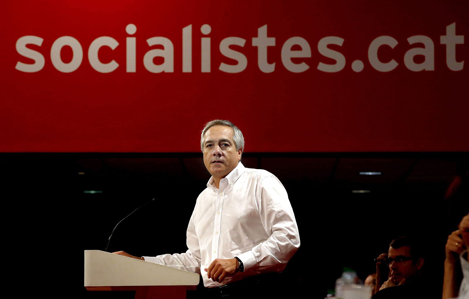 El primer secretario del PSC, Pere Navarro,