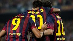 El Barça vence y castiga las probaturas de Ancelotti en el clásico