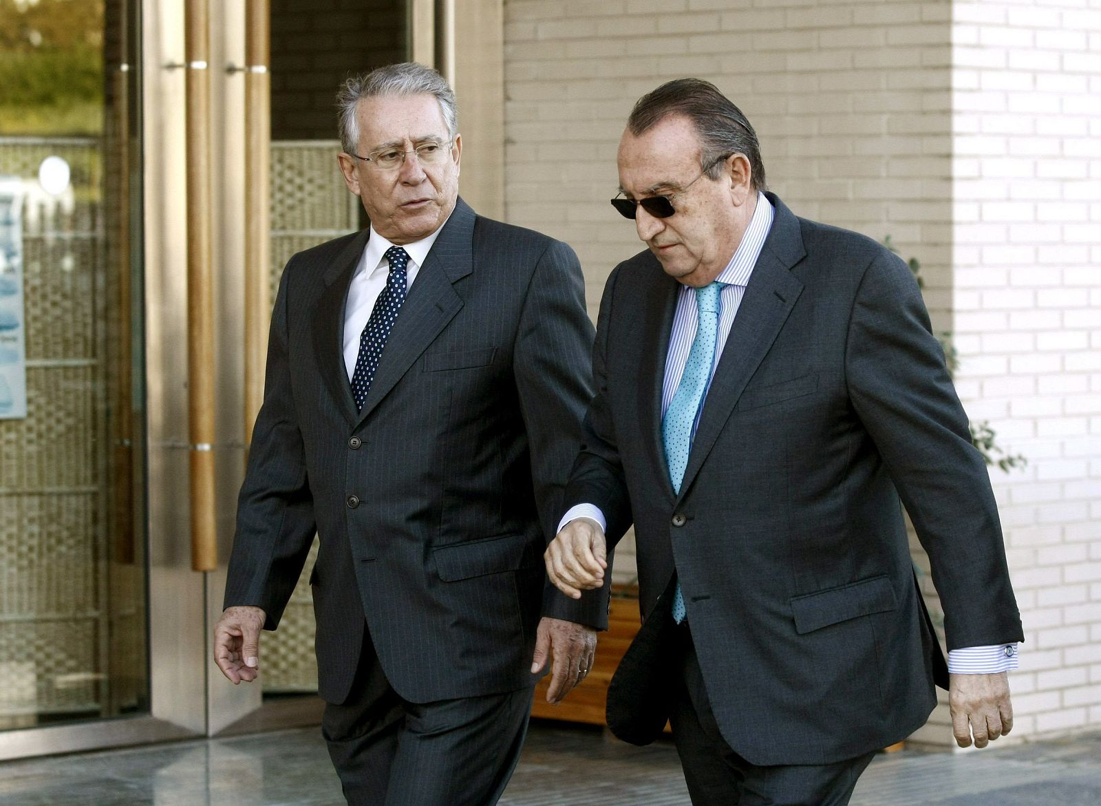 Carlos Fabra a su llegada a la Audiencia Provincial