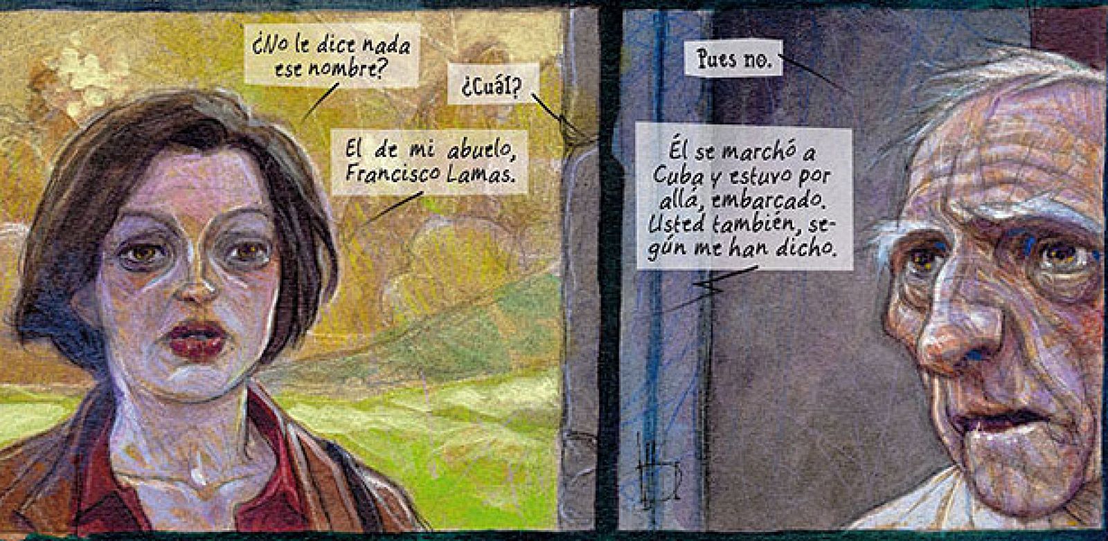 Viñetas de 'Ardalén', de Miguelanxo Prado