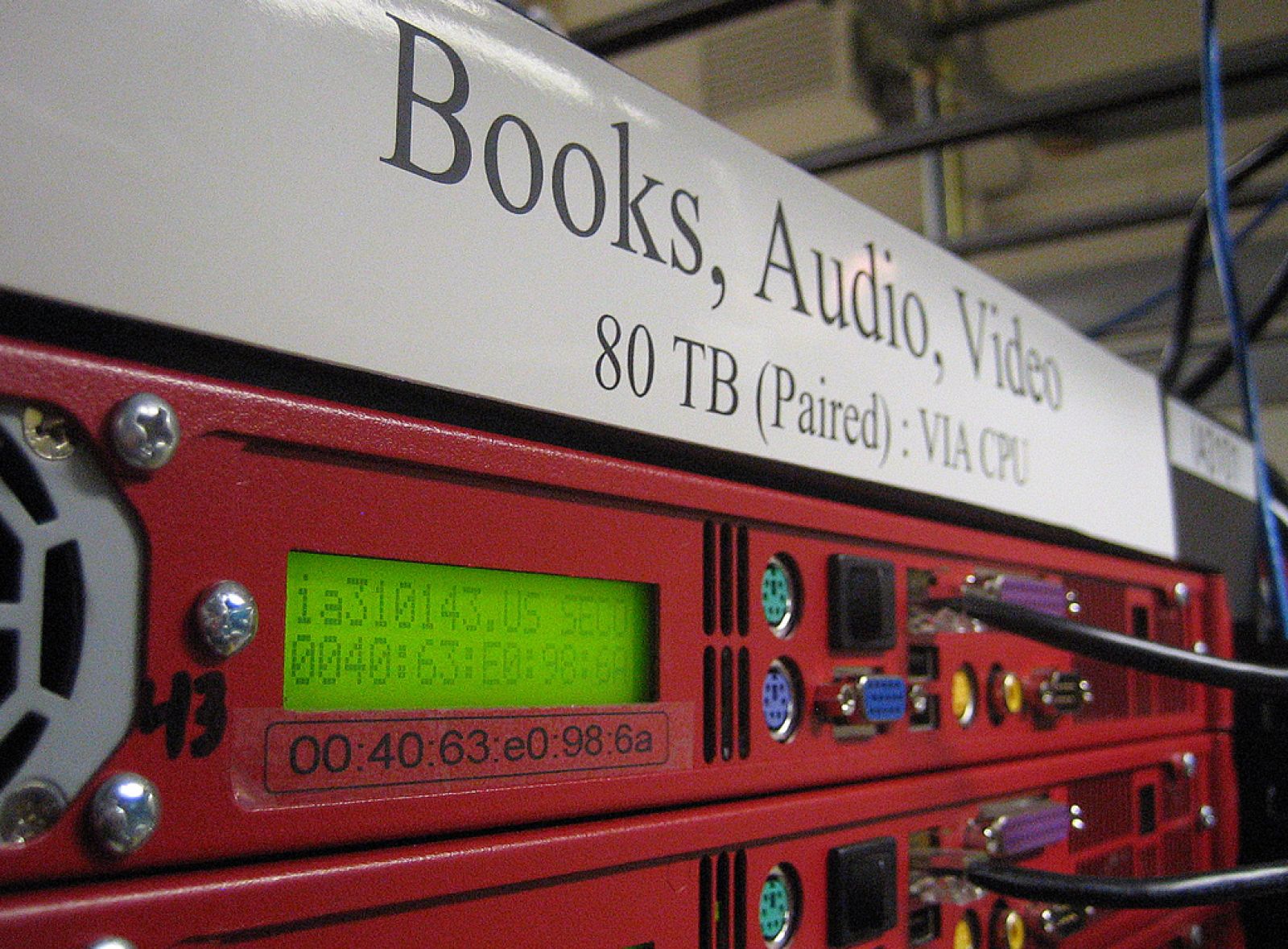 Un servidor de Archive.org