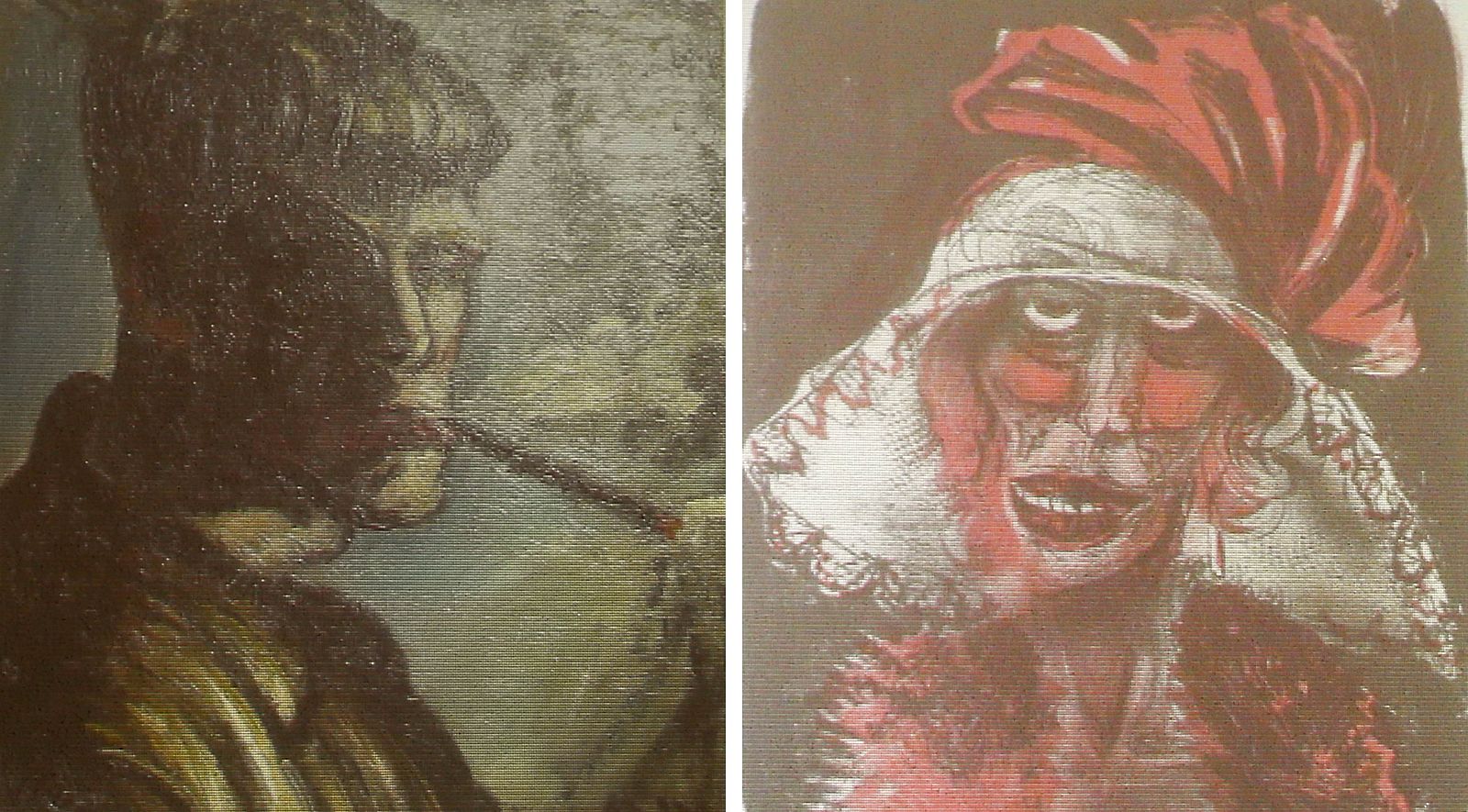 Dos de los cuadros desconocidos del artista Otto Dix hallados en el tesoro de Múnich.