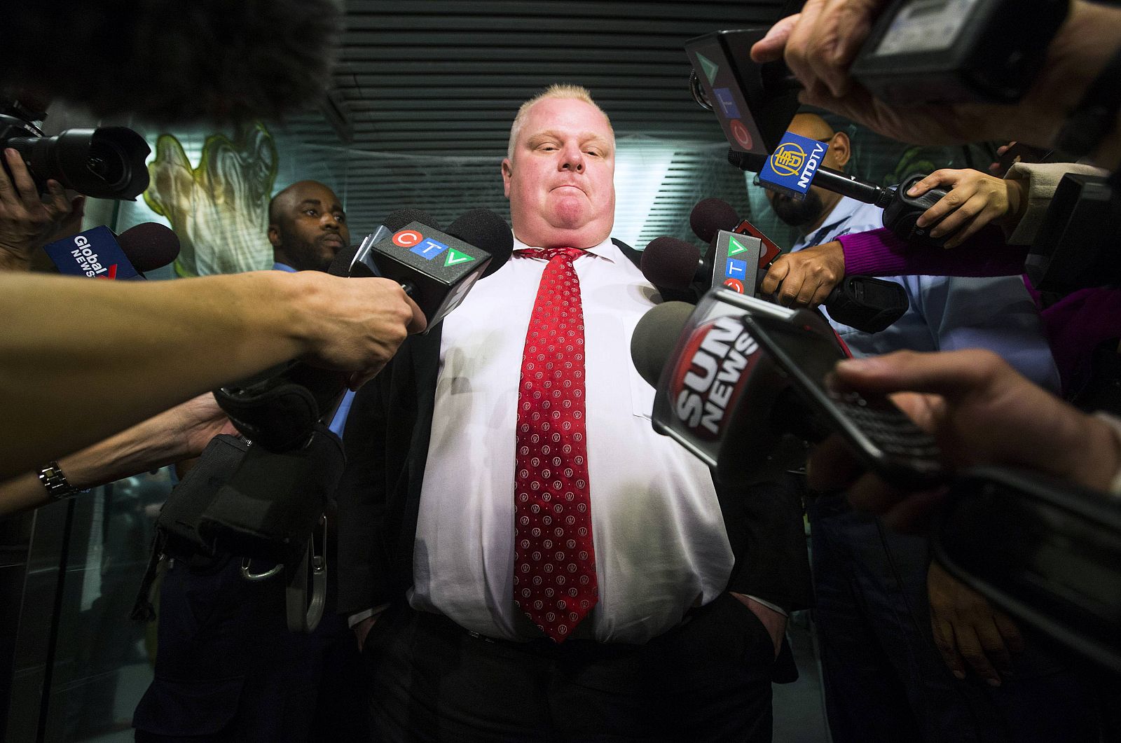 El alcalde de Toronto, Rob Ford