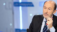 Rubalcaba se ve "fuerte" y dice que el CIS es "cocina de cuartel" y el PSOE está mejor que el PP