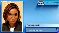 Chacón: "Estaré en el proyecto de renovación del PSOE aunque no sé con qué dorsal"
