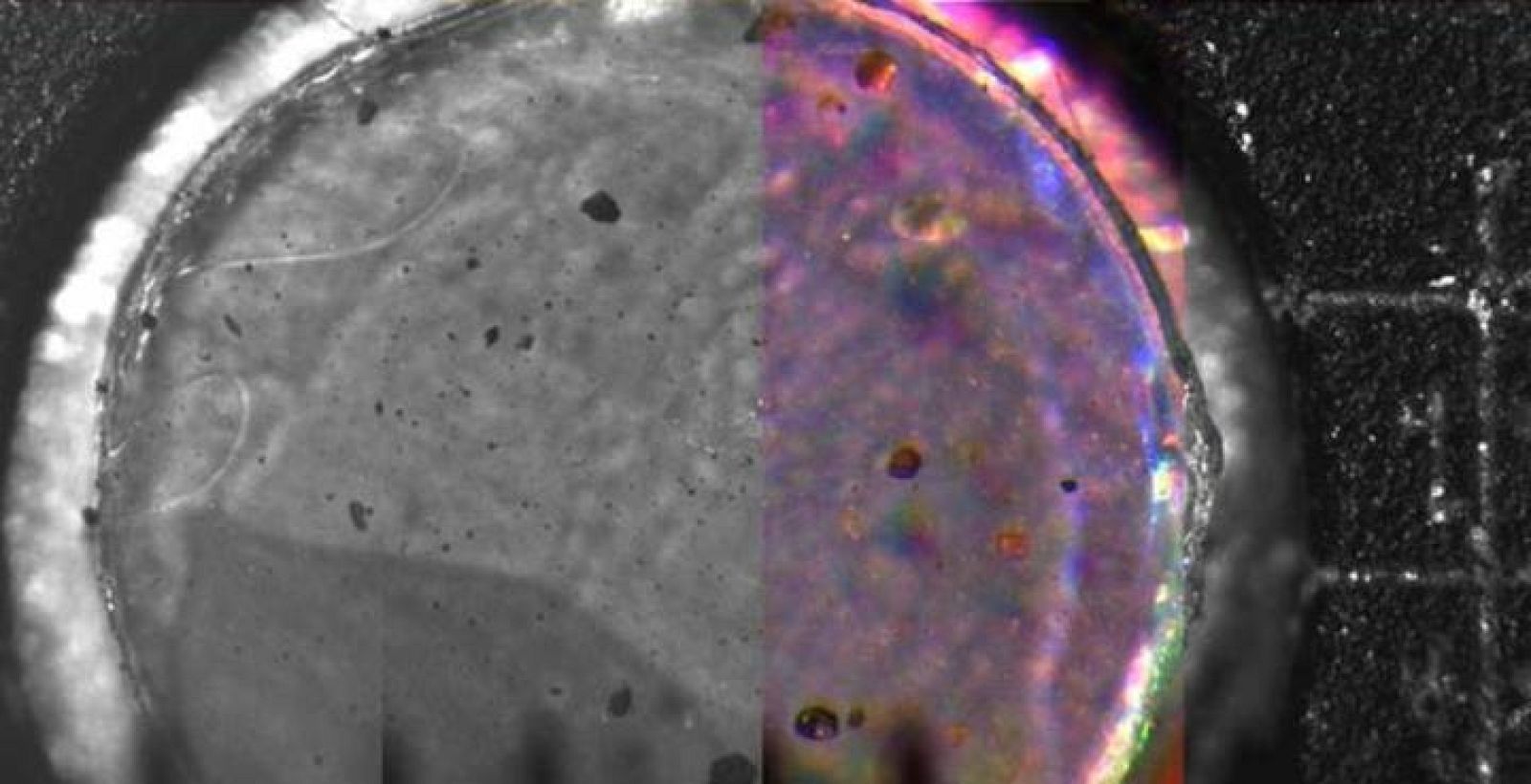 Primera imagen en alta definición del polvo de Marte