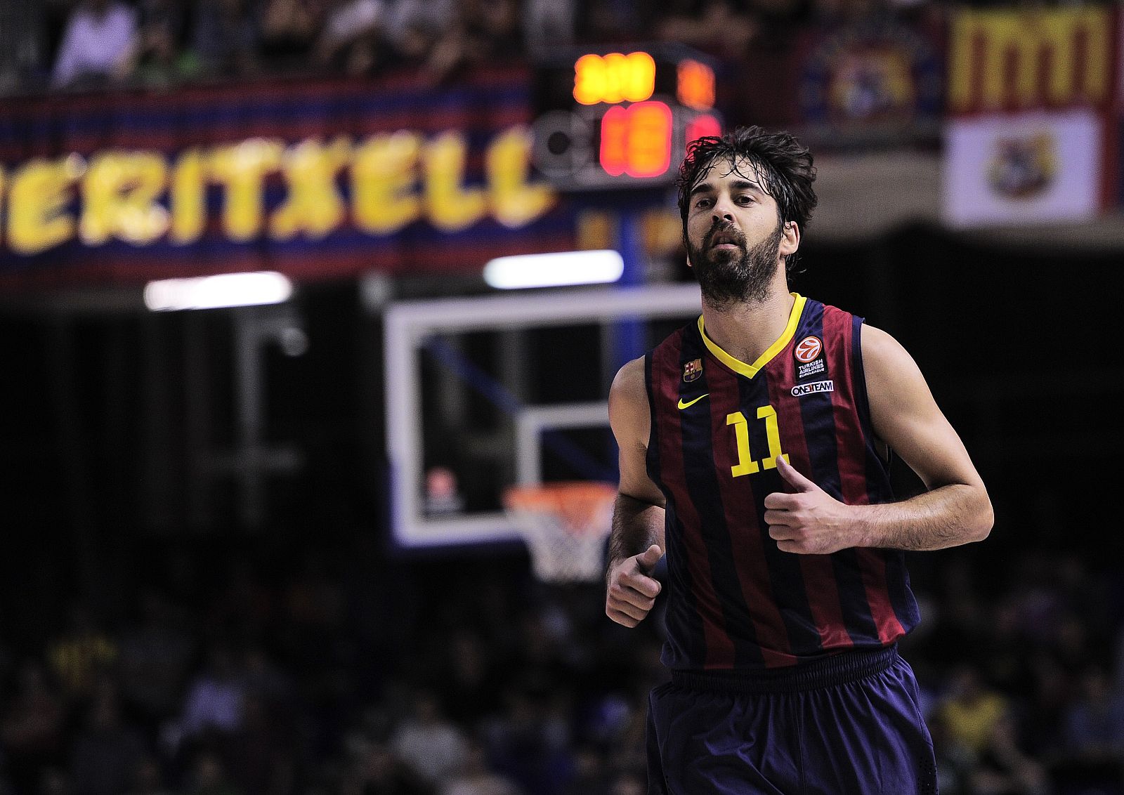 Imagen del MVP del choque: Juan Carlos Navarro.