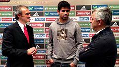Diego Costa, baja con la selección española por una microrrotura fibrilar
