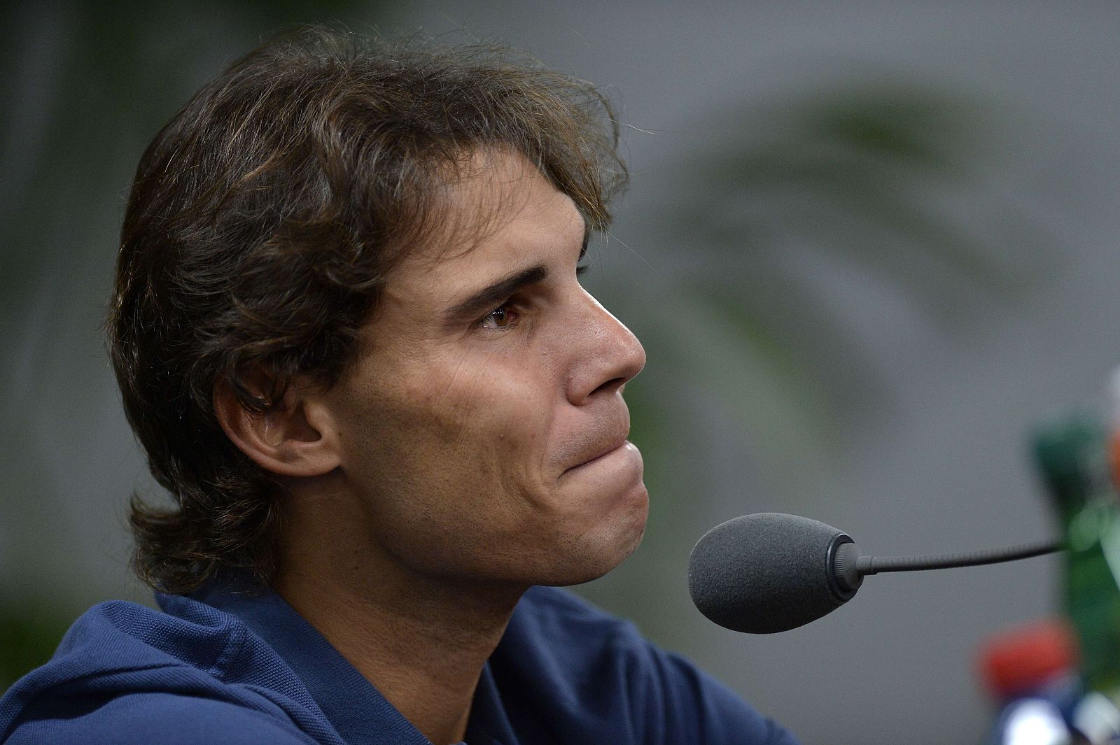 Rafa Nadal, en rueda de prensa