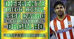 #ChupaDiegoCosta, una campaña publicitaria en Brasil en contra del delantero