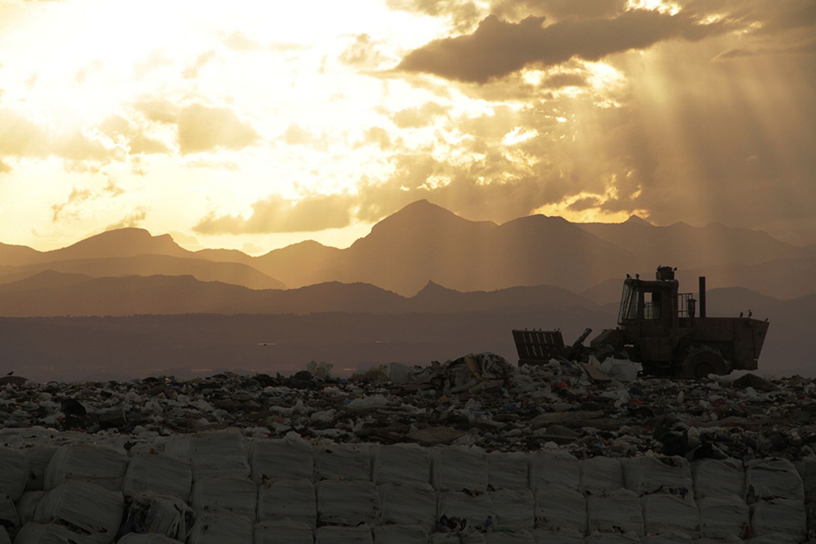 Vertedero en buen estado en Figueras.