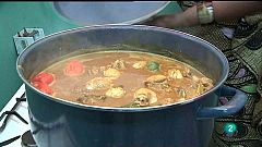 Sabores del mundo: Guinea - Caldu di mankara y de tcheben en Zaragoza