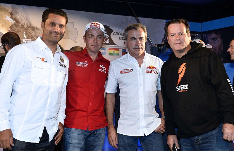 Carlos Sainz: "Una edición dura, trataré de acabar lo más arriba posible"