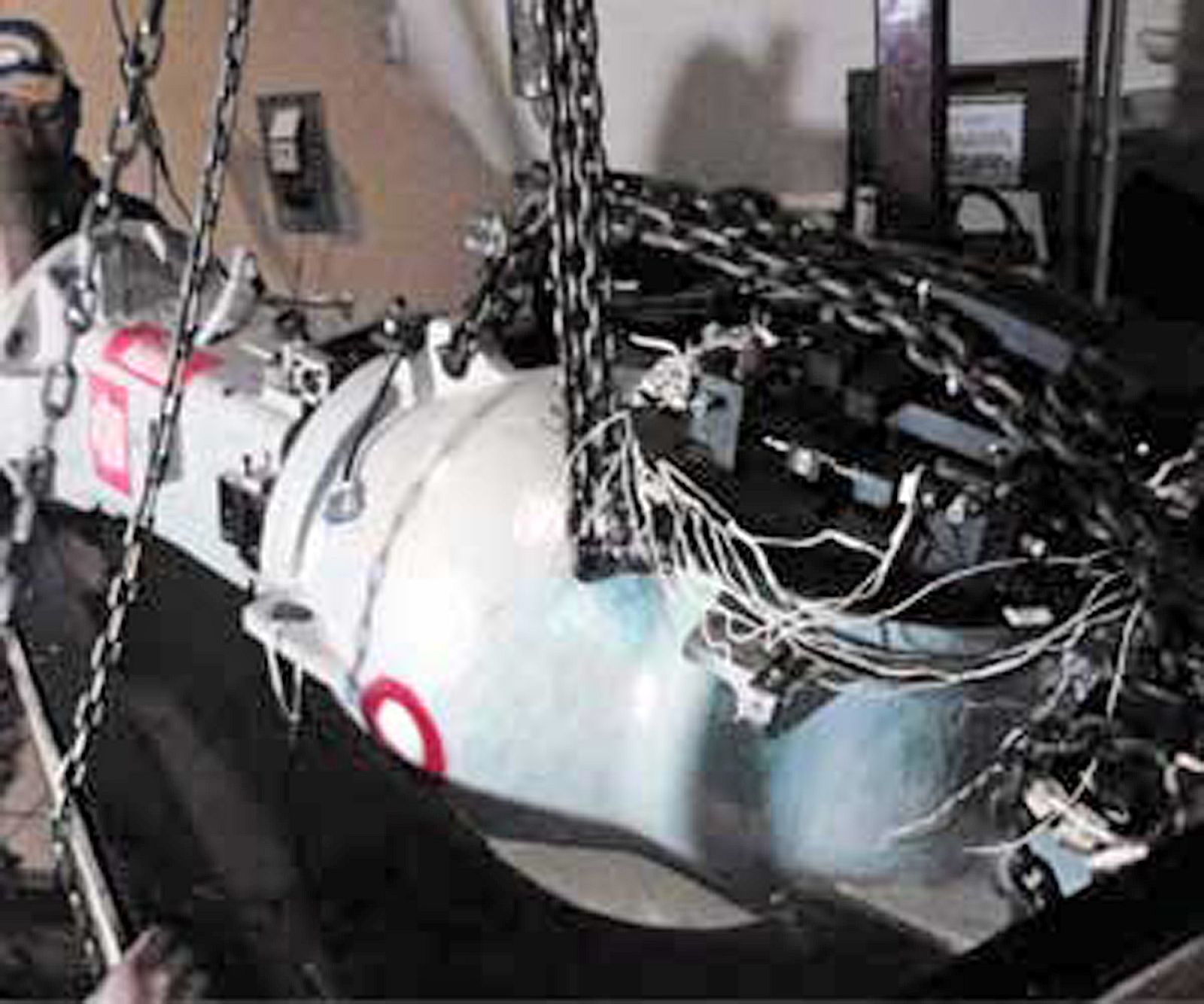 Fotografía cedida por la Comision Nacional de Seguridad Nuclear y Salvaguardias (CNSNS)